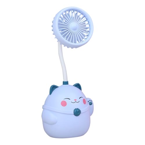Zerodeko USB mit Stifthalter Tragbarer Leiser Drehbarer Tischventilator für Büro Dormitorium und Studium Perfektes für Freunde Blau Zerodeko USB mit Stifthalter Tragbarer Leiser Drehbarer Tischventilator für Büro Dormitorium und Studium Perfektes für Freunde Blau von Zerodeko