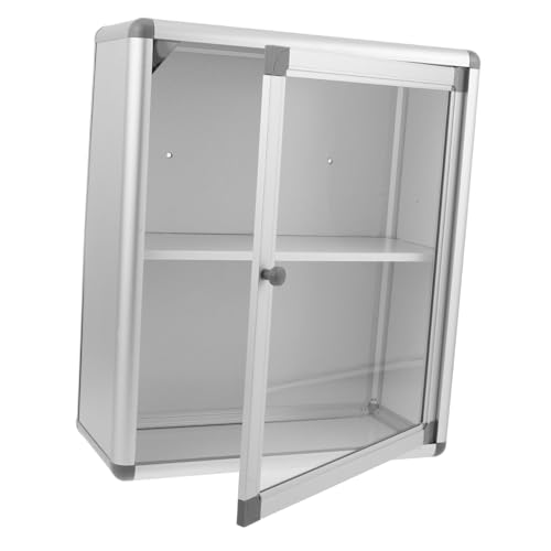 Zerodeko Medikamentenbox Mit Transparentem Fenster Für Hausgebrauch Tragbar Und Wandmontierbar Organisierter Medikamentenbehälter Und Telefonhalter von Zerodeko