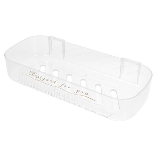 Zerodeko Wandmontiertes Badezimmerregal aus Selbstklebendes Abtropfregal Platzsparend für Wand mit Haken für Handtücher und Installieren von Zerodeko