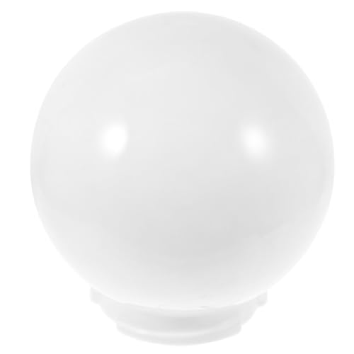 Zerodeko Wasserdichter Kugellampenschirm Ersatz Outdoor Lichtschutz Modernes Design Wetterfest für Garten Terrasse Patio Dekoration Langlebig Robust UV beständig von Zerodeko