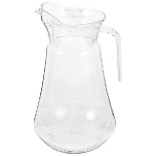 Zerodeko Wasserkrug Kunststoff Mit Deckel Saftbehälter Eisteekrug Mit Ausgießer Kaffeegetränkekrug Karaffe Milchglas Für Kaltes Heißes Wasser Früchtetee Sangria 2 L Zerodeko Wasserkrug Kunststoff Mit Deckel Saftbehälter Eisteekrug Mit Ausgießer Kaffeegetränkekrug Karaffe Milchglas Für Kaltes Heißes Wasser Früchtetee Sangria 2 L von Zerodeko