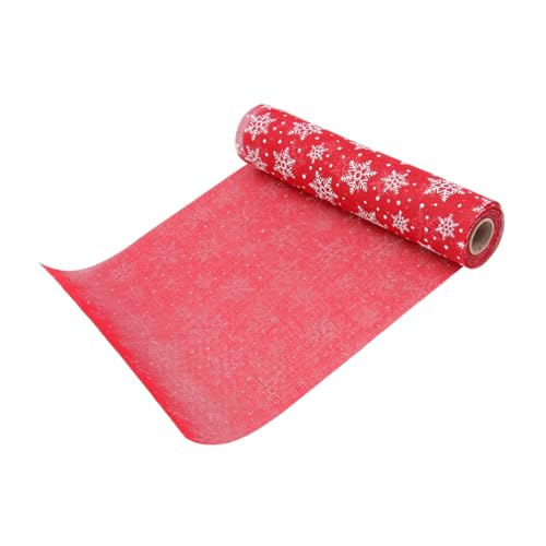 Zerodeko Weihnachtlicher Tischläufer mit Schneeflocken-Motiv Bedruckte Tischdecke aus Langlebigem Material Mittlere Stärke Praktisch und Dekorativ für Zuhause Hotel Restaurant Festliche Zerodeko Weihnachtlicher Tischläufer mit Schneeflocken-Motiv Bedruckte Tischdecke aus Langlebigem Material Mittlere Stärke Praktisch und Dekorativ für Zuhause Hotel Restaurant Festliche von Zerodeko