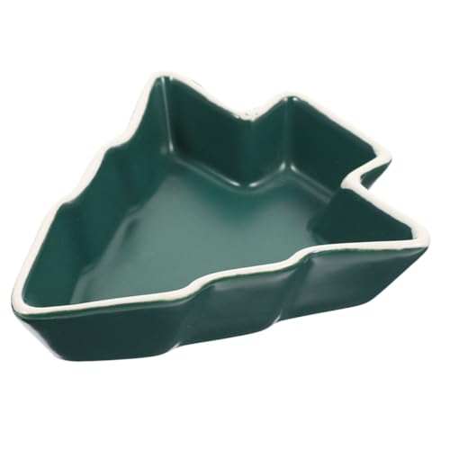 Zerodeko Weihnachtsbaum Keramik Food Plate Grün Glatte Oberfläche Vielseitige Party Plate für Snacks Dips und Weihnachtsdeko Teiliges Festliches Geschirr für Zuhause und Restaurant Zerodeko Weihnachtsbaum Keramik Food Plate Grün Glatte Oberfläche Vielseitige Party Plate für Snacks Dips und Weihnachtsdeko Teiliges Festliches Geschirr für Zuhause und Restaurant von Zerodeko