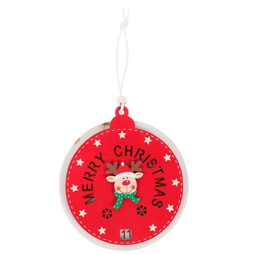 Zerodeko Weihnachtsbeleuchtung Wand Countdown Kalender Weihnachtskalender Rot Weihnachten Countdown Hängen Zeichen Holz Zerodeko Weihnachtsbeleuchtung Wand Countdown Kalender Weihnachtskalender Rot Weihnachten Countdown Hängen Zeichen Holz von Zerodeko