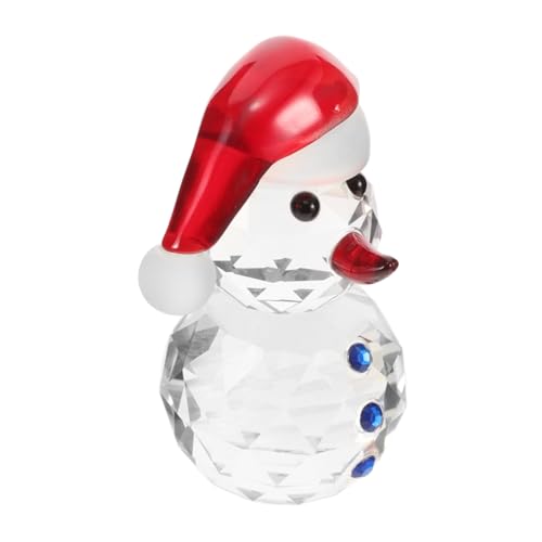 Zerodeko Weihnachtsschneemann Mit Rotem Hut Mini-schneemannfiguren Weihnachtliche Desktop-Ornamente Weihnachts-schneemann- Schneemann-Figur Weihnachtliche Tischdekoration Glas Zerodeko Weihnachtsschneemann Mit Rotem Hut Mini-schneemannfiguren Weihnachtliche Desktop-Ornamente Weihnachts-schneemann- Schneemann-Figur Weihnachtliche Tischdekoration Glas von Zerodeko