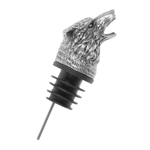 Zerodeko Weinausgießer Wolfskopf Aus Legierung Eleganter Tierkopf Ausgießer Für Weinflaschen Für Partys Und Barzubehör Einfach Zu Bedienen Langlebig Und Stilvoll Zerodeko Weinausgießer Wolfskopf Aus Legierung Eleganter Tierkopf Ausgießer Für Weinflaschen Für Partys Und Barzubehör Einfach Zu Bedienen Langlebig Und Stilvoll von Zerodeko