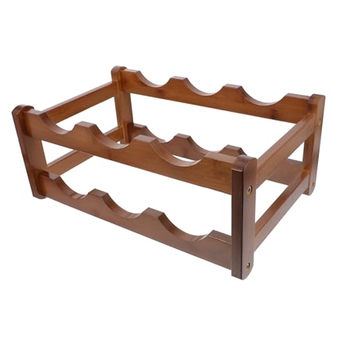 Zerodeko Weinflaschenregal Stöckig Flaschen Organizer Weinständer Schmal Haushalt Weinaufbewahrung für Küche Wohnzimmer Bar von Zerodeko