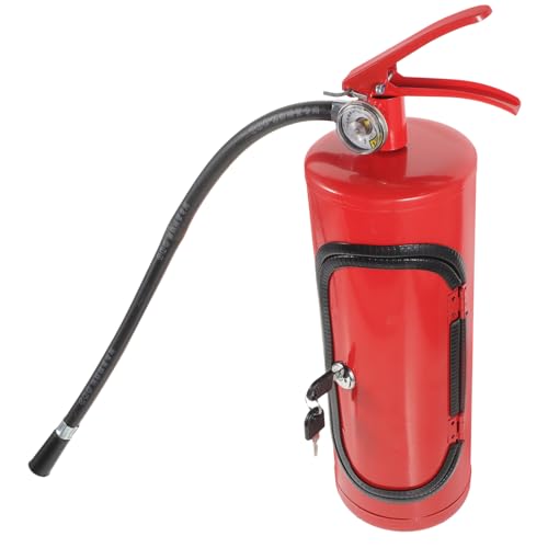 Zerodeko Weinverpackungsbox im Feuerlöscher Design Metallische Aufbewahrungsbox für Rotwein Kreative Geschenkidee für Männer für Partys Wohnaccessoire von Zerodeko