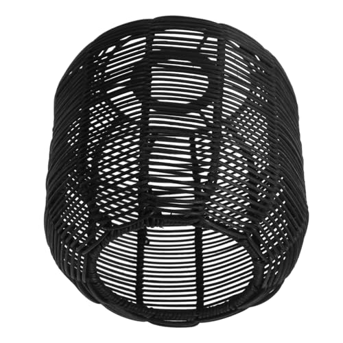 Zerodeko Woven Pendant Lamp Shade Handgewebter Lampenschirm für Deckenleuchten Rustikale Dekoration für Zuhause Geeignet für Bauernhaus Stil Langlebig und Installieren von Zerodeko