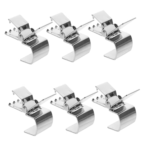 Zerodeko 6stücke Teppich Vorhangclips Aus Edelstahl Robuste Halterungen Für Teppiche Vorhänge Und Decken Einfache Installation Ohne Werkzeug Für Vielseitige Anwendungen Im Haushalt von Zerodeko