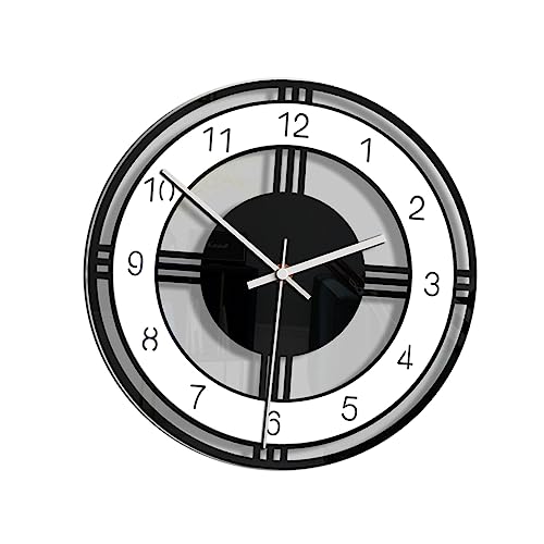 Zerodeko Stilvolle Stumme Runde Wanduhr Aus Acryl- Für Wohnzimmer Schlafzimmer Büro Wandkunst Batterie Zerodeko Stilvolle Stumme Runde Wanduhr Aus Acryl- Für Wohnzimmer Schlafzimmer Büro Wandkunst Batterie von Zerodeko