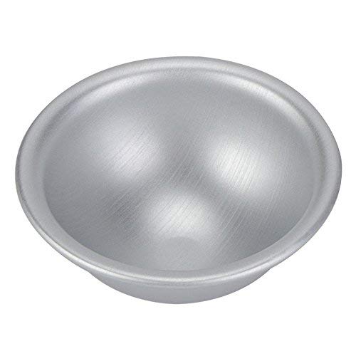 Zerodis 10 cm Mini Backform Halbkreis Silber Pan Pudding Keks Gelee Machen Werkzeuge Für DIY Gebäck von Zerodis