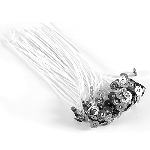 100 Stück Flachdocht Kerzendocht, Runddocht Teelichtdochte mit Fuß Gewachst Kerzendochte Kerzen Dochte Candle Wick für Kerzenherstellung Kerze DIY, Gießen 12 cm 100 Stück Flachdocht Kerzendocht, Runddocht Teelichtdochte mit Fuß Gewachst Kerzendochte Kerzen Dochte Candle Wick für Kerzenherstellung Kerze DIY, Gießen 12 cm von Zerodis
