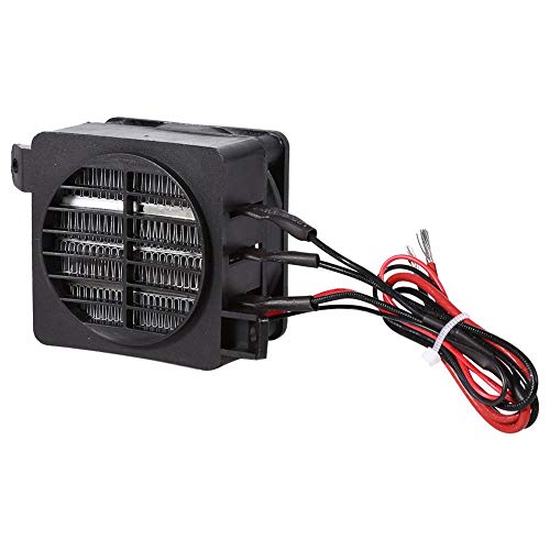 100 Watt 12 V Elektrische PTC Heizung Energiesparende Auto Fan Lufterhitzer Konstante Temperatur Heizelement für Camping, Wohnmobil, Boot, Autoheizung von Zerodis