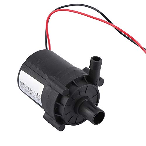 24 / 12V DC Pumpe Bürstenlose Wasserdurchflusspumpe Brushless Tauchwasserpumpe Einstellbare Zirkulations Gleichstrommotorpumpe(12V) von Zerodis