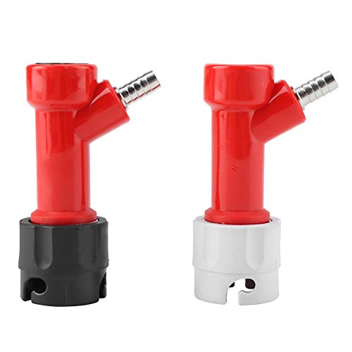 2Pcs 1/4" Tall Pin Lock Koppler Corny Keg Fitting Teil Gas Flüssigkeit Schnelltrennsätze Set Brauen Anschlusskuppler Kit für Koks 2Pcs 1/4" Tall Pin Lock Koppler Corny Keg Fitting Teil Gas Flüssigkeit Schnelltrennsätze Set Brauen Anschlusskuppler Kit für Koks von Zerodis