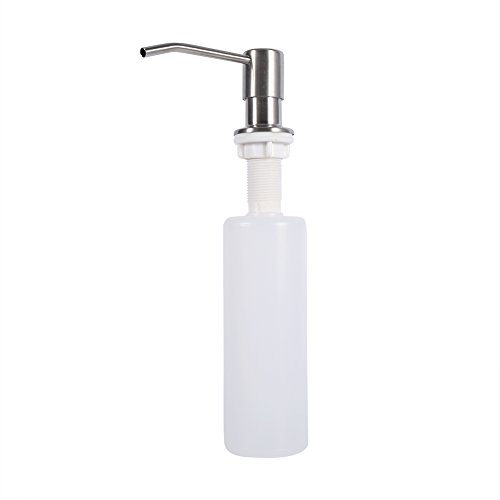 300ml Seifenspender, Dispense Kitchen Bathroom Faucet Sink Liquid Lotion Dispenser Pump Storage Holder Bottle for Kitchen, Bathroom von Zerodis