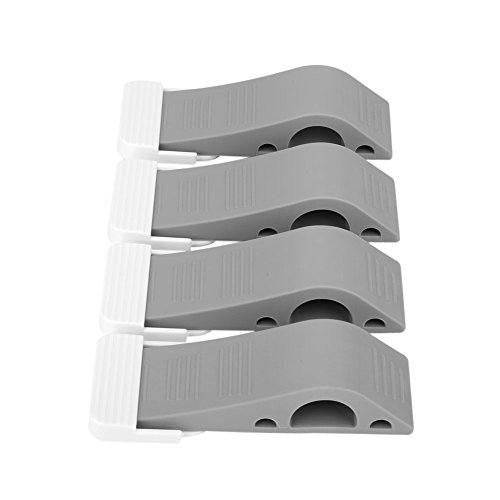 4 Stück Türstopper TPR Gummi Keil Rutschfeste Ungiftige Haus Büro Schlafzimmer Dekorative Gummi Tür Halter Stopper für Kinder Baby Finger Sicherheit Türstopper 4 Stück Türstopper TPR Gummi Keil Rutschfeste Ungiftige Haus Büro Schlafzimmer Dekorative Gummi Tür Halter Stopper für Kinder Baby Finger Sicherheit Türstopper von Zerodis