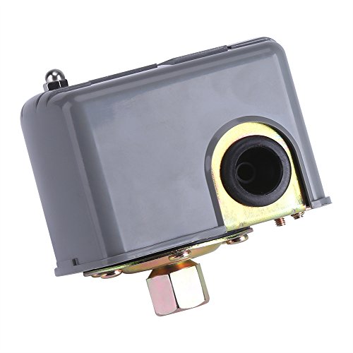 Druckschalter für Pumpe, Druckregelung, Wasserpumpe, 40 – 60 PSI, Federpfosten, verstellbar, doppelt, 110 V-230 V, Wasserpumpe, für den Garten, selbstansaugend Druckschalter für Pumpe, Druckregelung, Wasserpumpe, 40 – 60 PSI, Federpfosten, verstellbar, doppelt, 110 V-230 V, Wasserpumpe, für den Garten, selbstansaugend von Zerodis