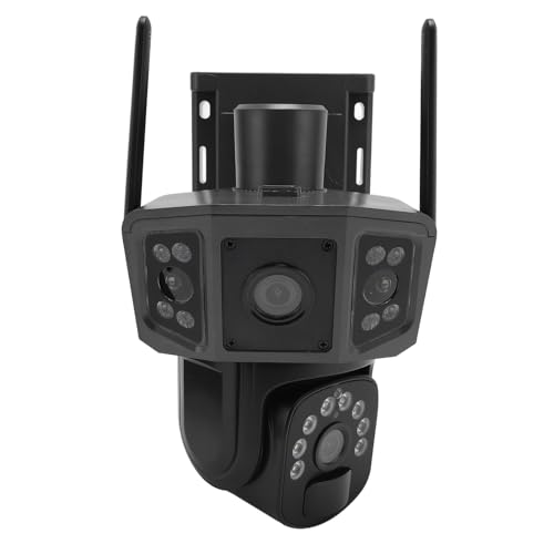 Zerodis 4K HD Solar Angetriebene Dual -Objektiv -Akku Outdoor Überwachungskamera mit Menschlicher Erkennung für die Sicherheit zu Hause von Zerodis
