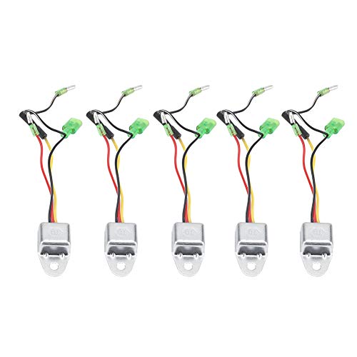 5 Stück niedriger Ölsensor mit Alarm für GX160 GX200 GX240 GX270 GX340 GX390 Motorgenerator mit Motor, Rasenmäher Teile, Wasserpumpe von Zerodis