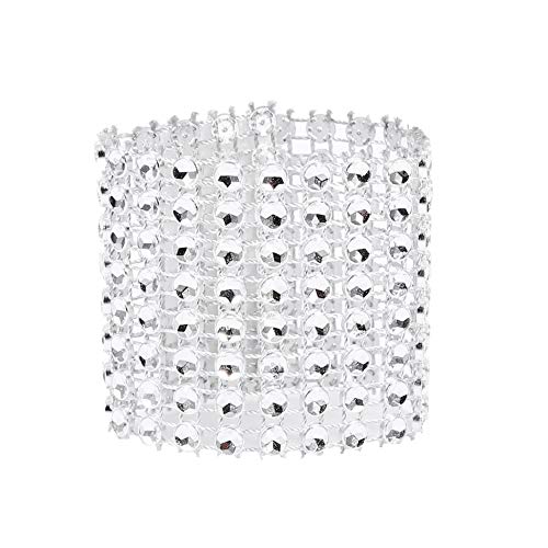 8 Reihen Silber Gold Serviettenringe Diamant Mesh Wrap Ribbon Diamant Band Strassband Dekoband Stuhl Schärpe Ring für Hochzeitsbankett Empfang Catering Ball Dinner Deko 8 Reihen Silber Gold Serviettenringe Diamant Mesh Wrap Ribbon Diamant Band Strassband Dekoband Stuhl Schärpe Ring für Hochzeitsbankett Empfang Catering Ball Dinner Deko von Zerodis