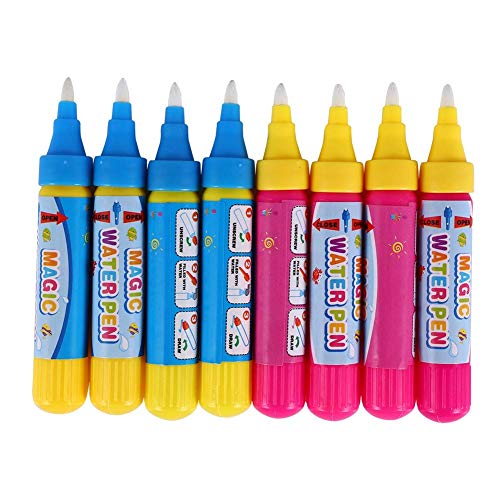8 stücke Wasser Doodle Stifte Wassermatte Stifte Wasser Zeichnung Spielen Werkzeug Spielzeug für Wasser Zeichnung Matte von Zerodis