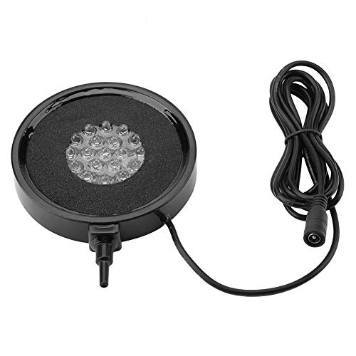 Aquarium Bubble Air Stone Unterwassergenerator Mehrfarbiges Getriebe LED-Leuchten Booster Aerostat Blase Luftpumpe Bubble Versorgung Aquarium Fisch Tank Zubehör EU Stecker 100-240V von Zerodis