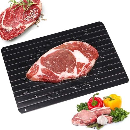 Auftauplatte Auftauen von Gefrorenem in Minuten Defrosting Tray Board Natürliches Auftauen Gefrorenes Fleisch oder Fisch Auftauplatte Auftauen von Gefrorenem in Minuten Defrosting Tray Board Natürliches Auftauen Gefrorenes Fleisch oder Fisch von Zerodis