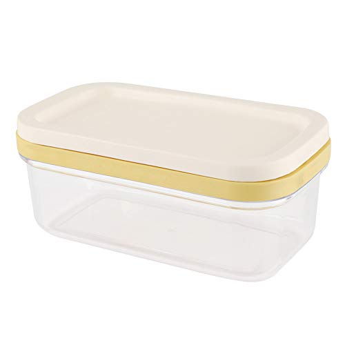 Butterdosen Butterdose Porzellan Butterbehälter Käsebehälter Aufbewahrung mit Schneidenetz Lebensmittelaufbewahrungsbox Küche von Zerodis