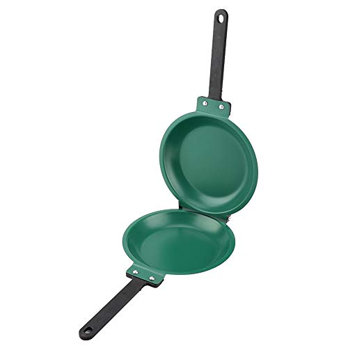 Doppelseitige Pfanne Antihaft-Pfanne Keramikbeschichtung Pfanne Pfannkuchen Hersteller für Küchenutensilien für Haushalt 19,3cm von Zerodis