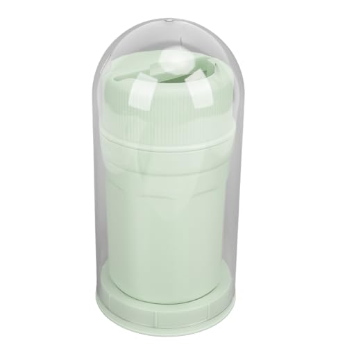 Drehbarer Eisbecher, Rotierende Eiswürfelschale, Stapelbare Wiederverwendbare Eiswürfelform mit Rotationsfunktion Zum Kühlen von Whisky-Cocktails Im Gefrierschrank (GREEN) von Zerodis