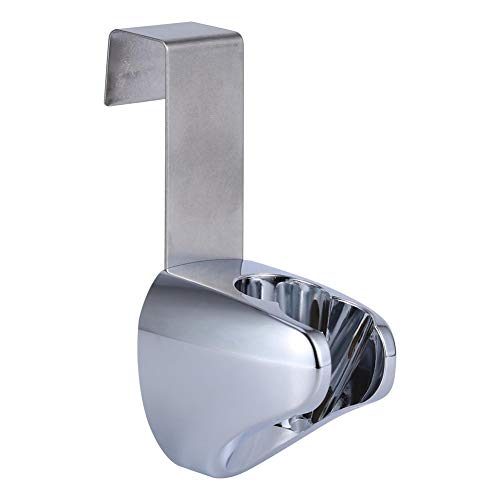 Duschkopf Halter Edelstahl Bad Wandhalterung Handbrause Arme Schiebebügel Halter Halterung für Handbrause WC Bidet Sprayer Gebürstetem (zwei Positionen) von Zerodis