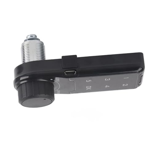 Elektronisches Passwort Schrankschloss, digitale Code-Kombination Touch Keypad Keyless Lock Intelligentes Sicherheitsschließfach für Letter Box Drawer Gym Spa(L = 30 mm) von Zerodis
