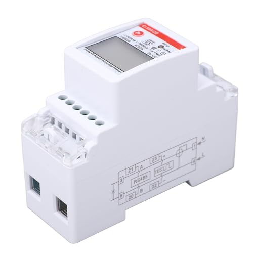 Energie -Energie -Messgerät Breites Einphase Energiemessgerät mit COMM AC230V 5A, Hervorragend Zur Überwachung des Energieverbrauchs in Echtzeit Energie -Energie -Messgerät Breites Einphase Energiemessgerät mit COMM AC230V 5A, Hervorragend Zur Überwachung des Energieverbrauchs in Echtzeit von Zerodis