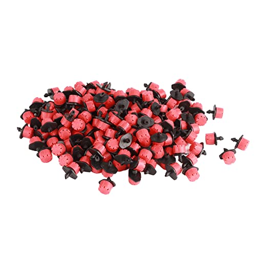 Garten Bewässerungssystem Drippers Emitter 8 Loch 1/4'' Einstellbar mit 150pcs Tropfer für Wassersparende Irrigation von Zerodis