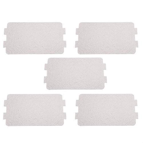 5pcs Glimmerblatt, Mikrowelle Reparatur Teil Glimmerplatten Blätter Mikrowelle Glimmerplatte Blatt Ersatz Reparaturzubehör für Mikrowelle von Zerodis