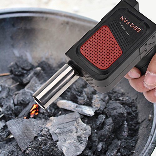 Zerodis Grillgebläse Tragbare Elektrische BBQ Fan Air/Feuer für Outdoor Camping Picknick Grill Kochen Werkzeug von Zerodis