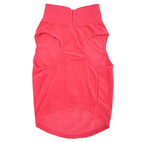 Hund Winterkleidung, weiches Fleece Stoff Haustierkostüm Extra warme und weiche ärmellose Hundeweste für Katzen und kleine mittelgroße Hunde[2XL] von Zerodis