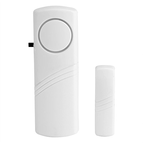 Kabelloser Alarm für Fenster und Türen, Diebstahlschutz, bruchsicher, magnetischer Sensor von Zerodis