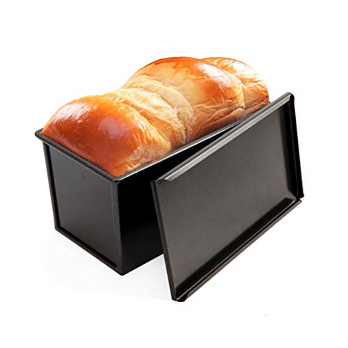 Kastenform Brotform mit Antihaftbeschichtetem Deckel Rechteckig Edelstahl Kuchenform Toast Kuchen Backform Backwerkzeuge Kastenform Brotform mit Antihaftbeschichtetem Deckel Rechteckig Edelstahl Kuchenform Toast Kuchen Backform Backwerkzeuge von Zerodis