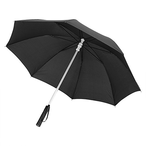 LED Umbrella Flashlight 6 Farbwechselschirm für sicheres Nachtlaufen(schwarz) von Zerodis