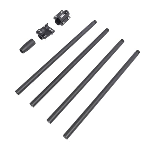 Leichtes Aluminiumlegierung RV Satelliten -Fahnenmast -Adapter Kit Fahnen Pol Mount Leiter Tragbare Montagehalterung für Gen2 Gericht mit Tragbaren Installationsoptionen von Zerodis