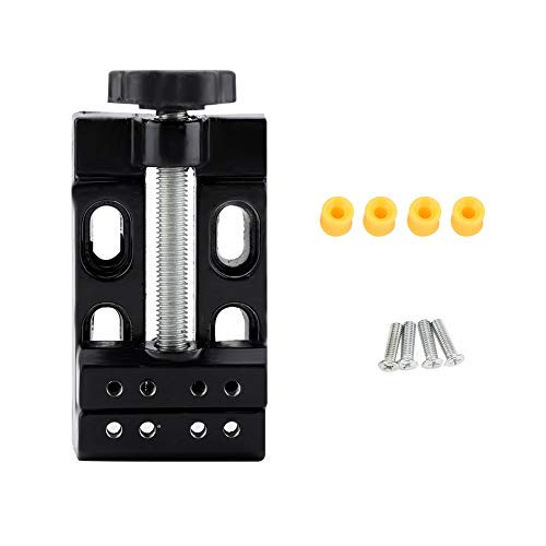 Mini Flach Carving Clamp Schraubstock Tragbare Öffnung Parallel Tisch Schraubstock Skulptur Handwerk Carving Werkzeug für DIY Holzhandwerk Schmuck Carving von Zerodis