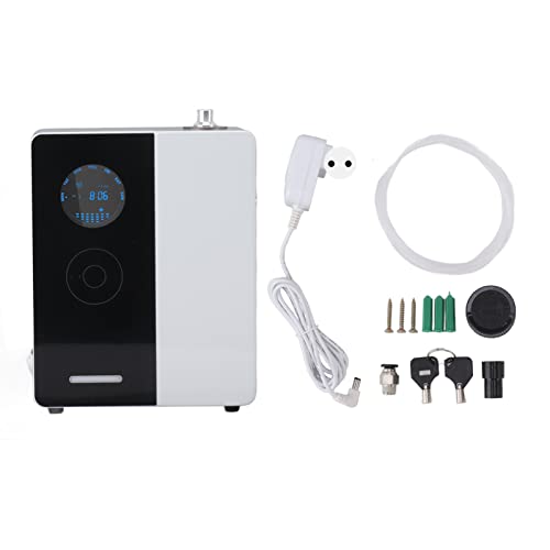 Scent Air Machine 200ML Home Aroma Machine Diffusoren für ätherische Öle An der Wand Montierte Elektrische AP Hotspot Diffusormaschine für ätherische Öle für das Büro 100‑240 V (Schwarz) von Zerodis