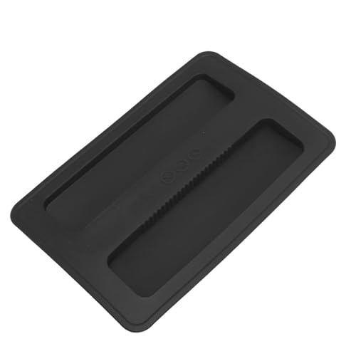 Silikon Toaster Abdeckung Flexibler Staubdestellter Wiederverwendbarer Brothersteller Deckel für Heimküche (BLACK) von Zerodis
