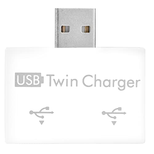 Teile Werkzeug Ersatz Hub USB2.0 Stecker auf Splitter-Anschluss für Laptop für Mobilen Splitter (White) von Zerodis