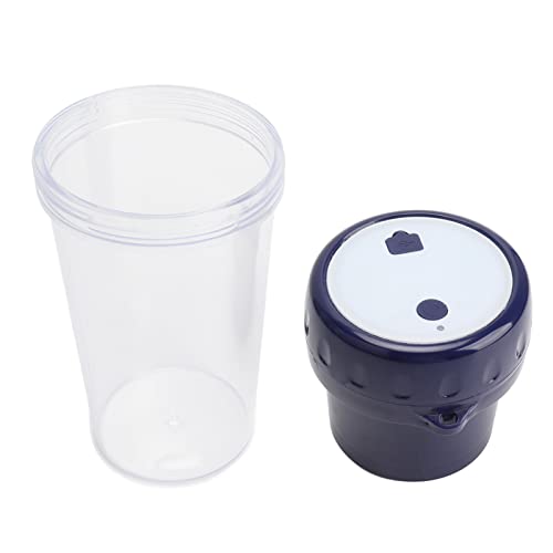 Tragbarer Multifunktionaler Obstsuicer Cup Compact USB -Lade -Mini Mixer Cup für Heimreisereise (BLUE) von Zerodis