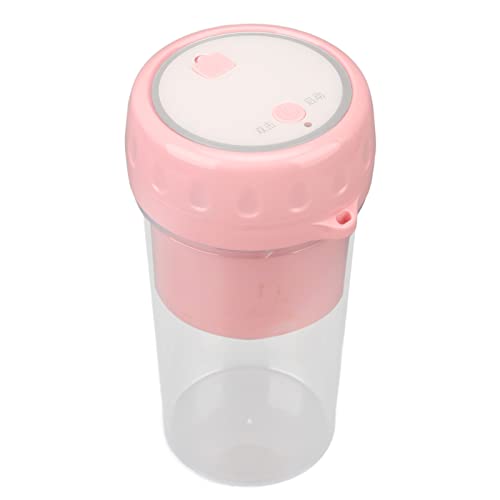 Tragbarer Multifunktionaler Obstsuicer Cup Compact USB -Lade -Mini Mixer Cup für Heimreisereise (Rosig) von Zerodis