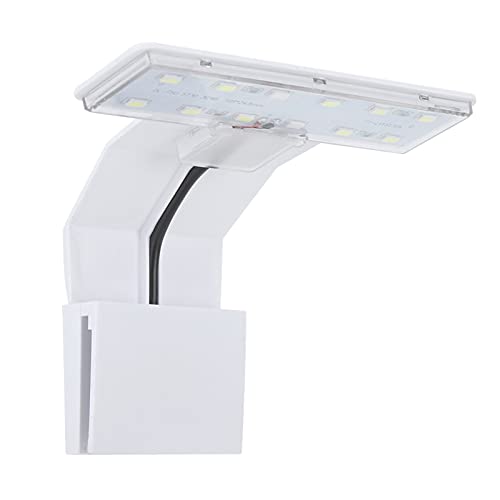 Zerodis 100-220V Wasserpflanzen Licht, 5W Aquarium LED Wasserpflanze Licht Aquarium Effiziente energiesparende Clip-On-Beleuchtungslampe Gepflanzte Aquariumlampe (EU-Stecker) von Zerodis